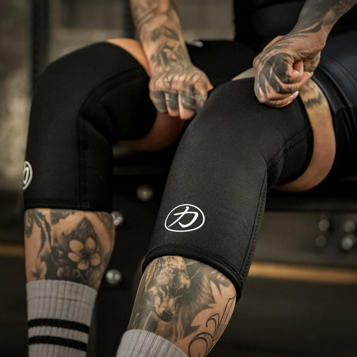 Strength Shop 5mm Neoprene Knee Sleeves - Black (Pair) - Strength Shop