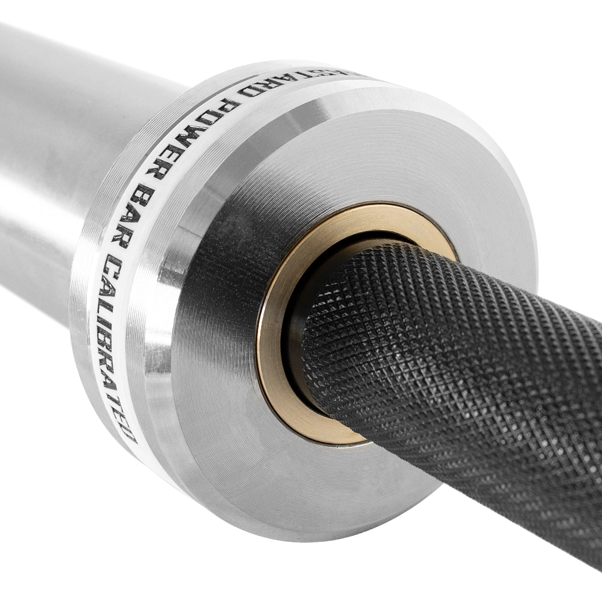 Calibrated Bastard Power Bar - Black Chrome Shaft & Bronze Bushings - Strength Shop