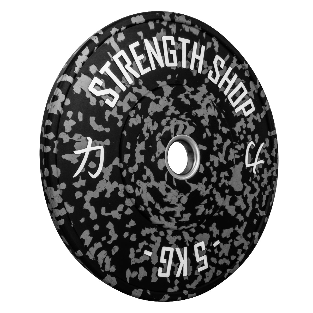 Fleck Rubber Bumper Plates – Colour Coded, 5kg-25kg or 150kg Set - Strength Shop