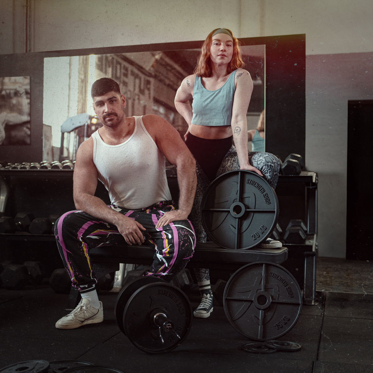 B-WARE Deep Dish Cast Iron Plates, 1.25kg-20kg - Strength Shop