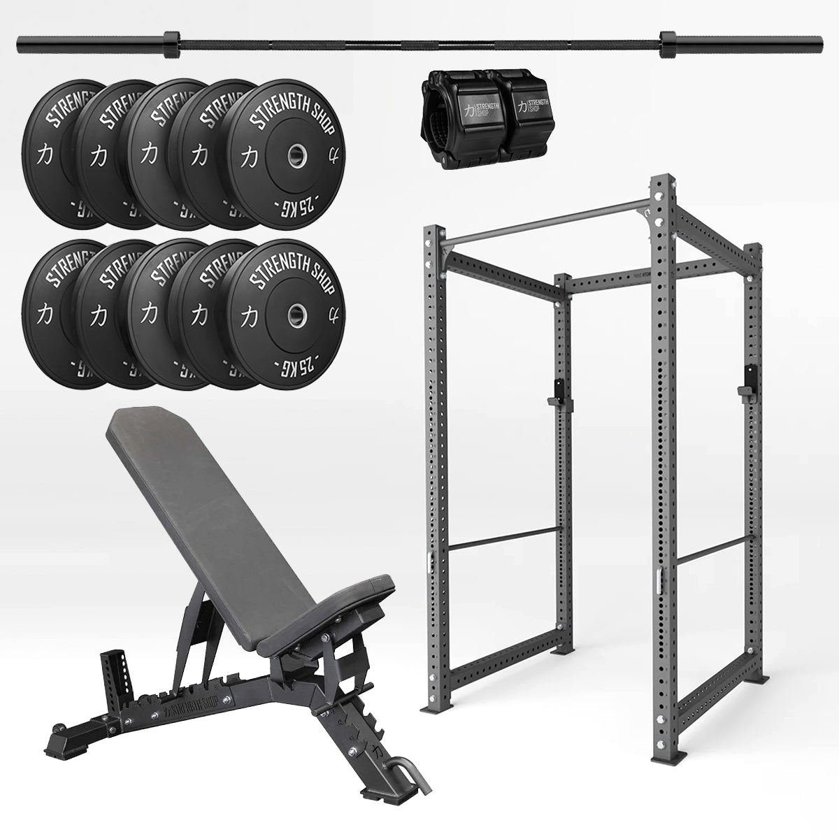 Heavy Duty Home Gym Bundle - Strength Shop
