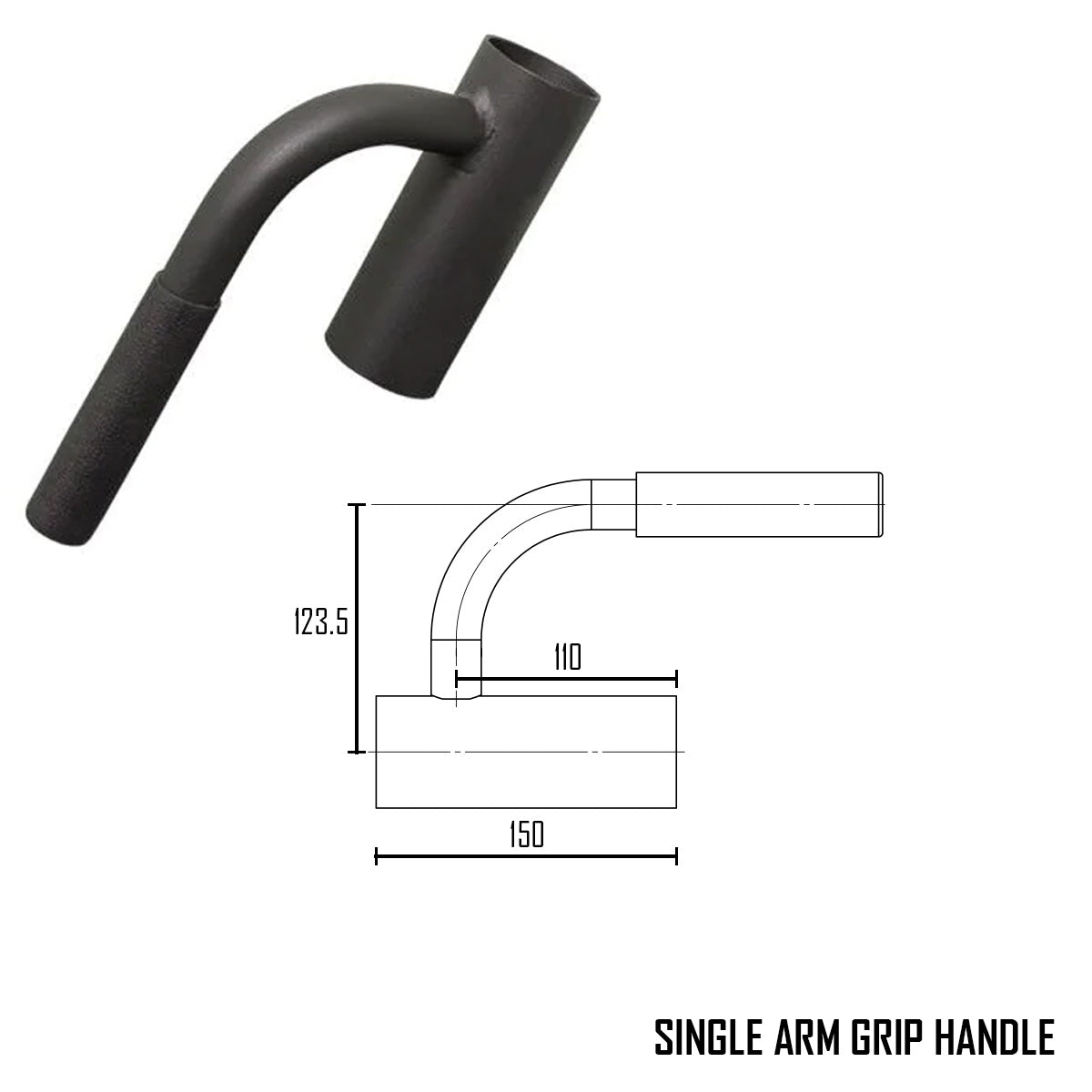 T-Platform Handles - Strength Shop
