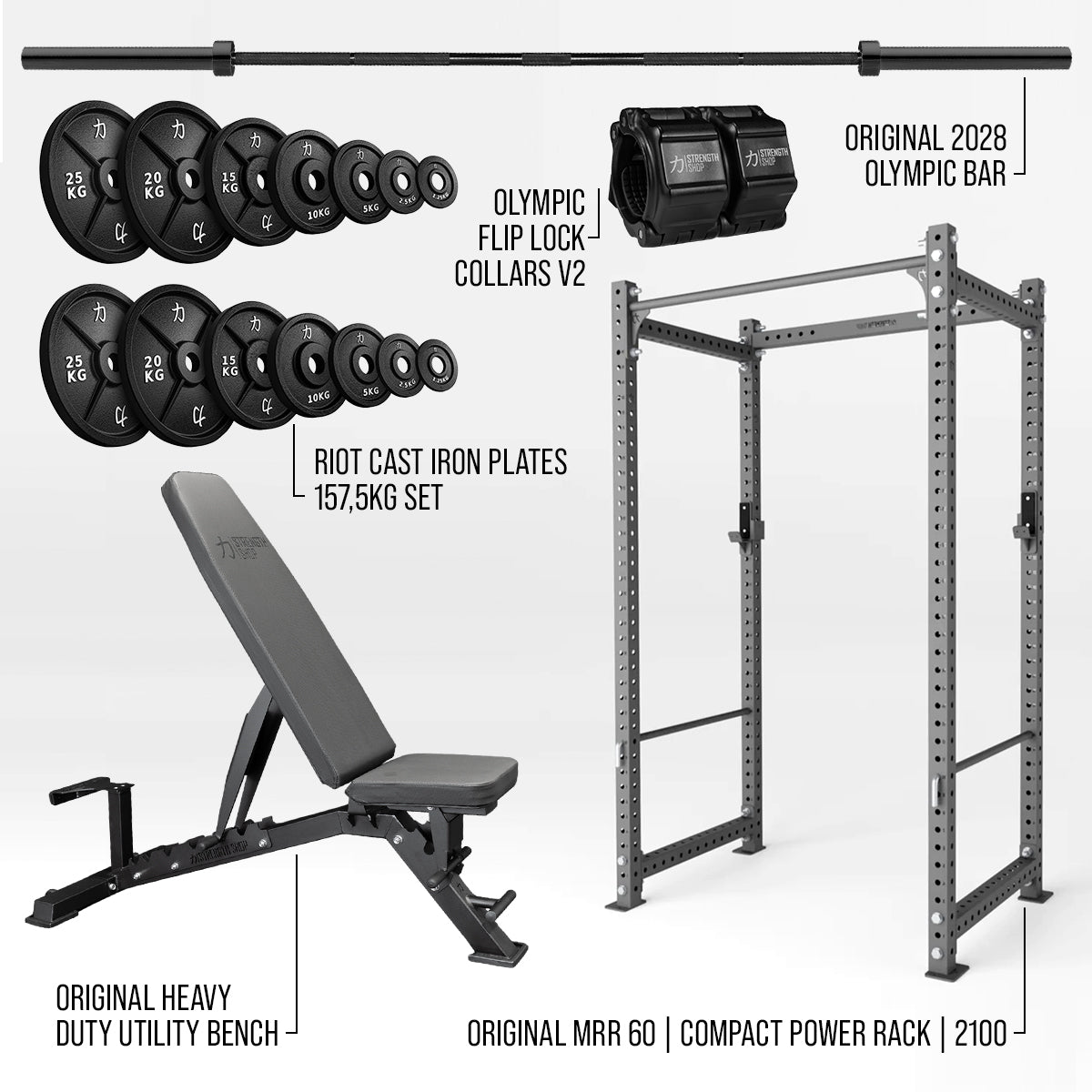 Original Home Gym Bundle - Strength Shop