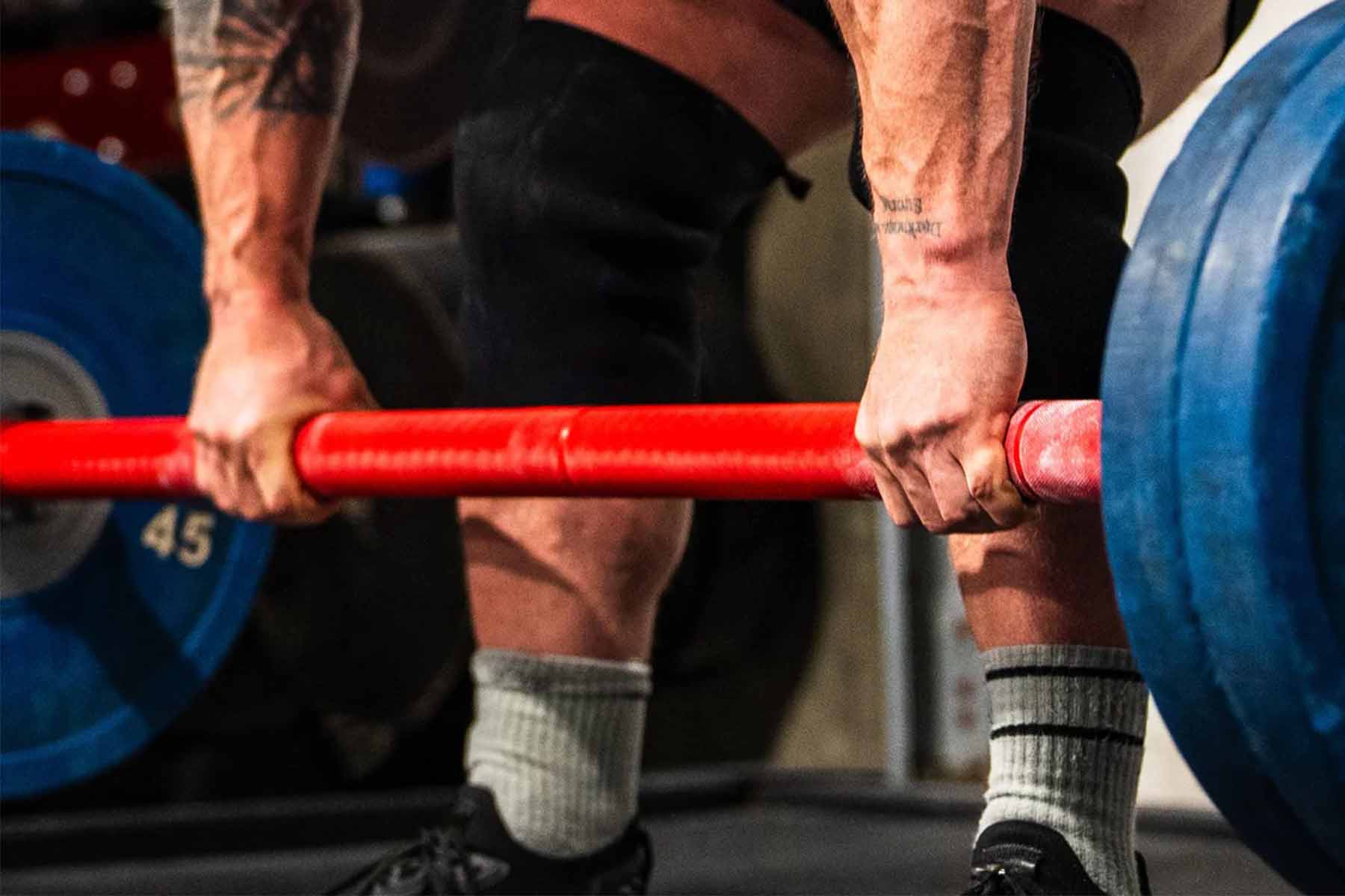 Original Texas Fat Axle Power Bar - 2" Axle - Red Cerakote - Preorder (Ships by July 31) - Strength Shop