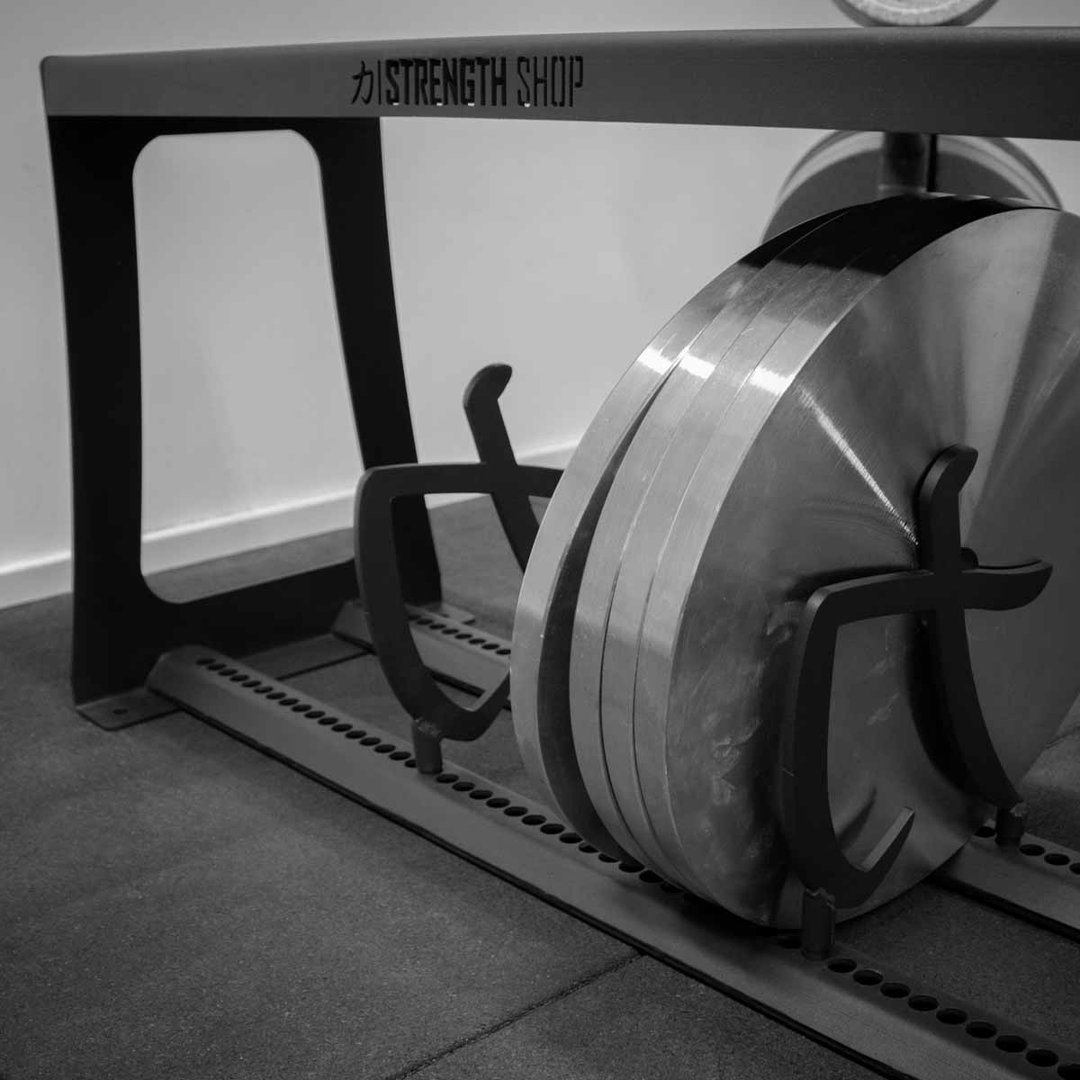 B-WARE Plate Storage Bench - Strength Shop