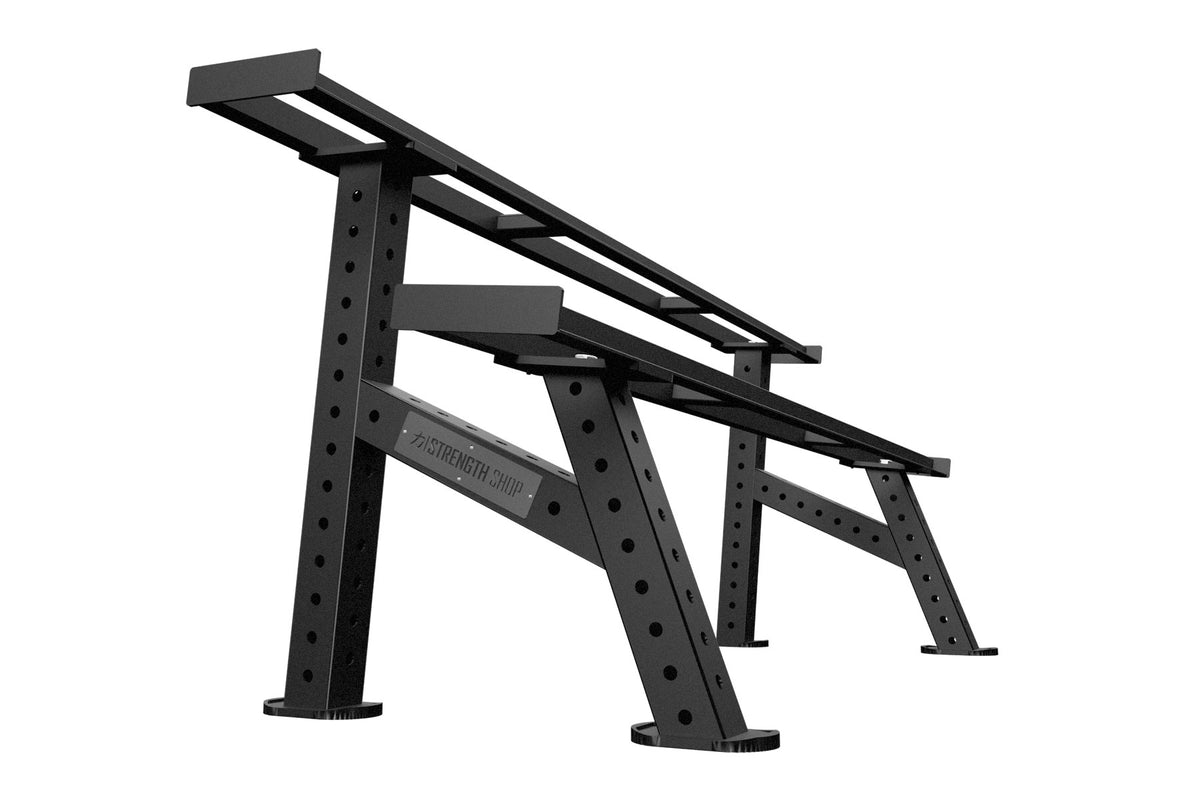 Riot Dumbbell Rack - 2-Tier - Strength Shop