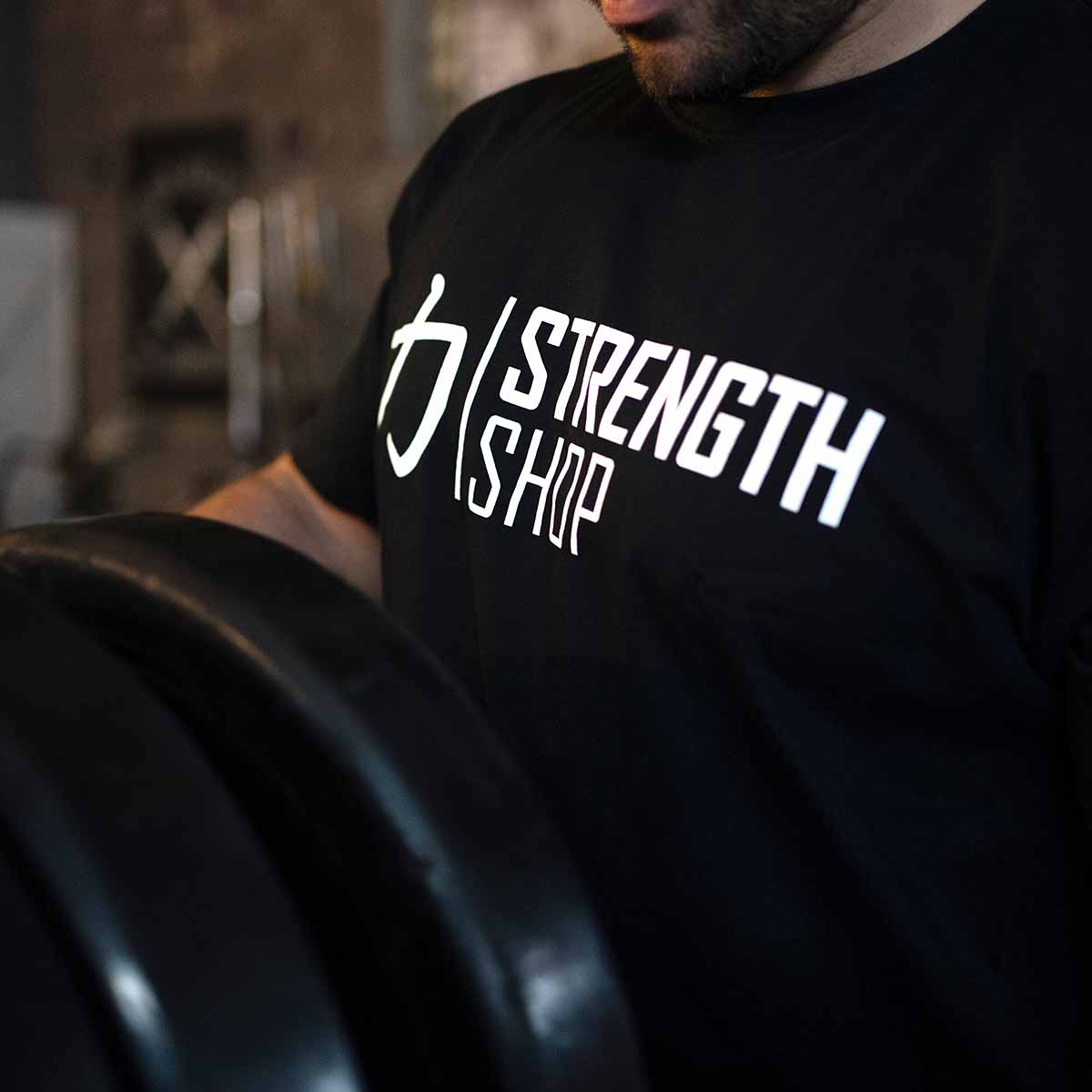 Strength Wear Logo T-Shirt V3 – Black - Strength Shop