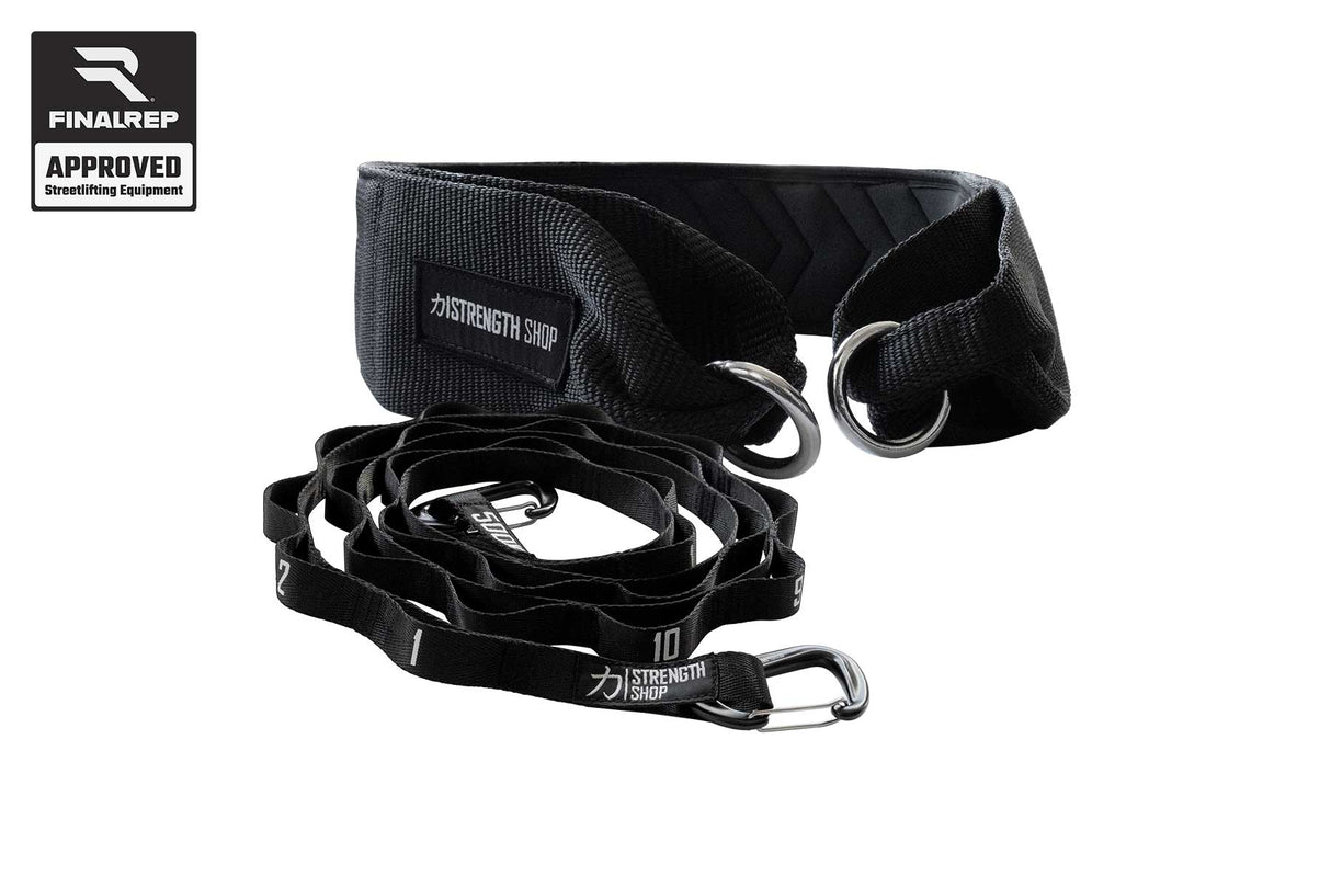Competition Dip Belt & Daisy Chain - FinalRep Approved - Strength Shop