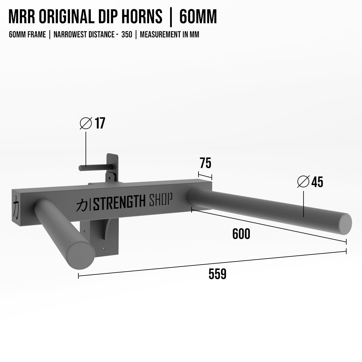 Original MRR 60 I Dip Horn - Strength Shop
