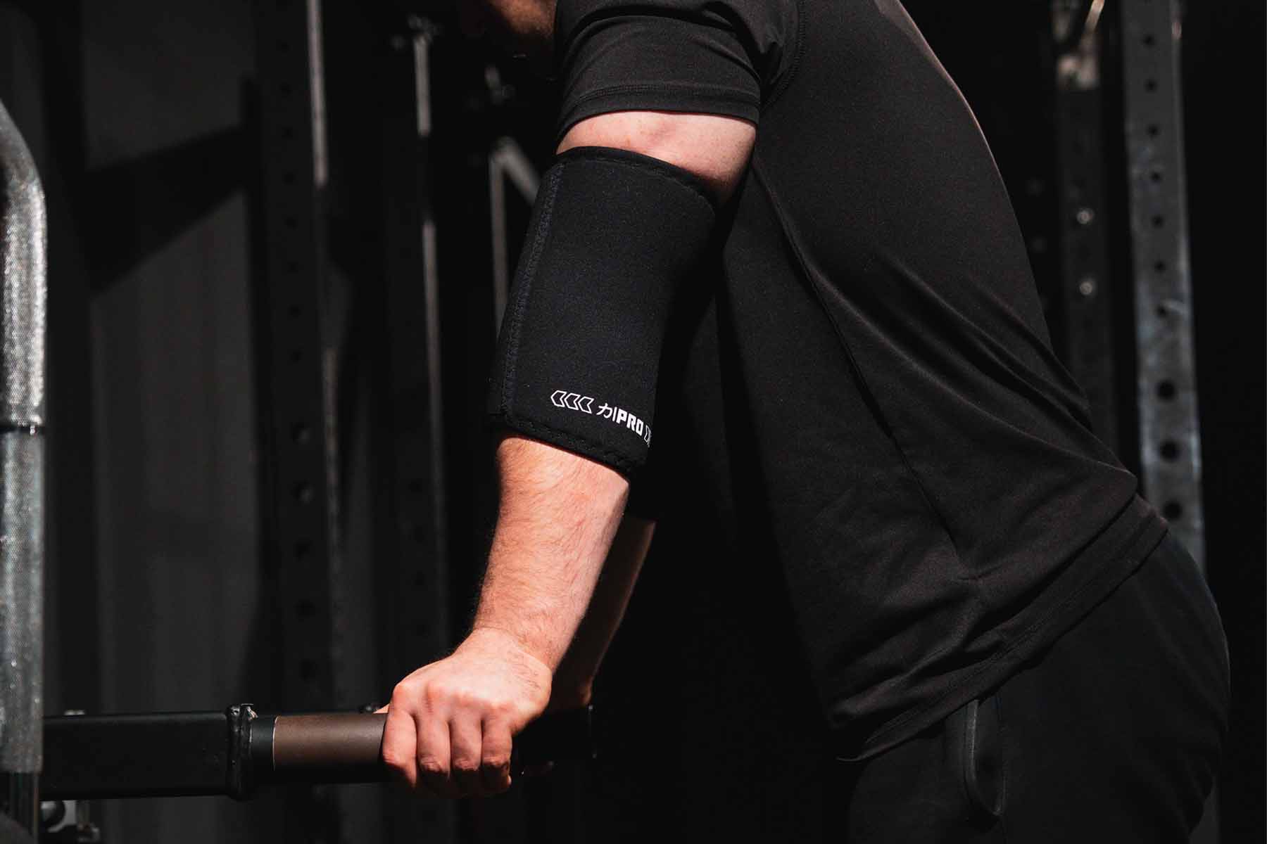 7mm PRO LITE Elbow Sleeves - Hybrid Extra Stiff/Regular Neoprene- FinalRep Approved - Strength Shop