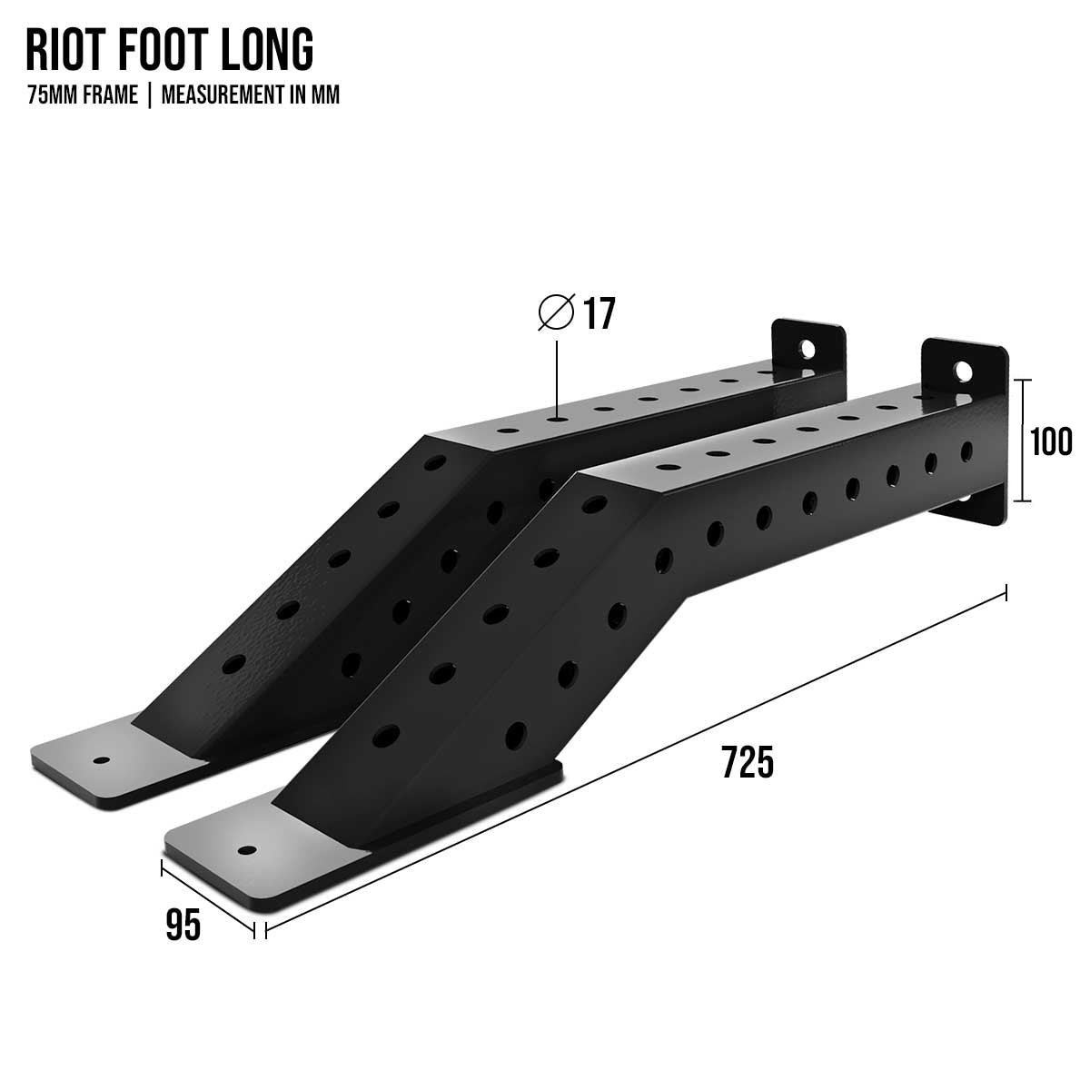 B-WARE Riot MRR 75 | Feet - Strength Shop