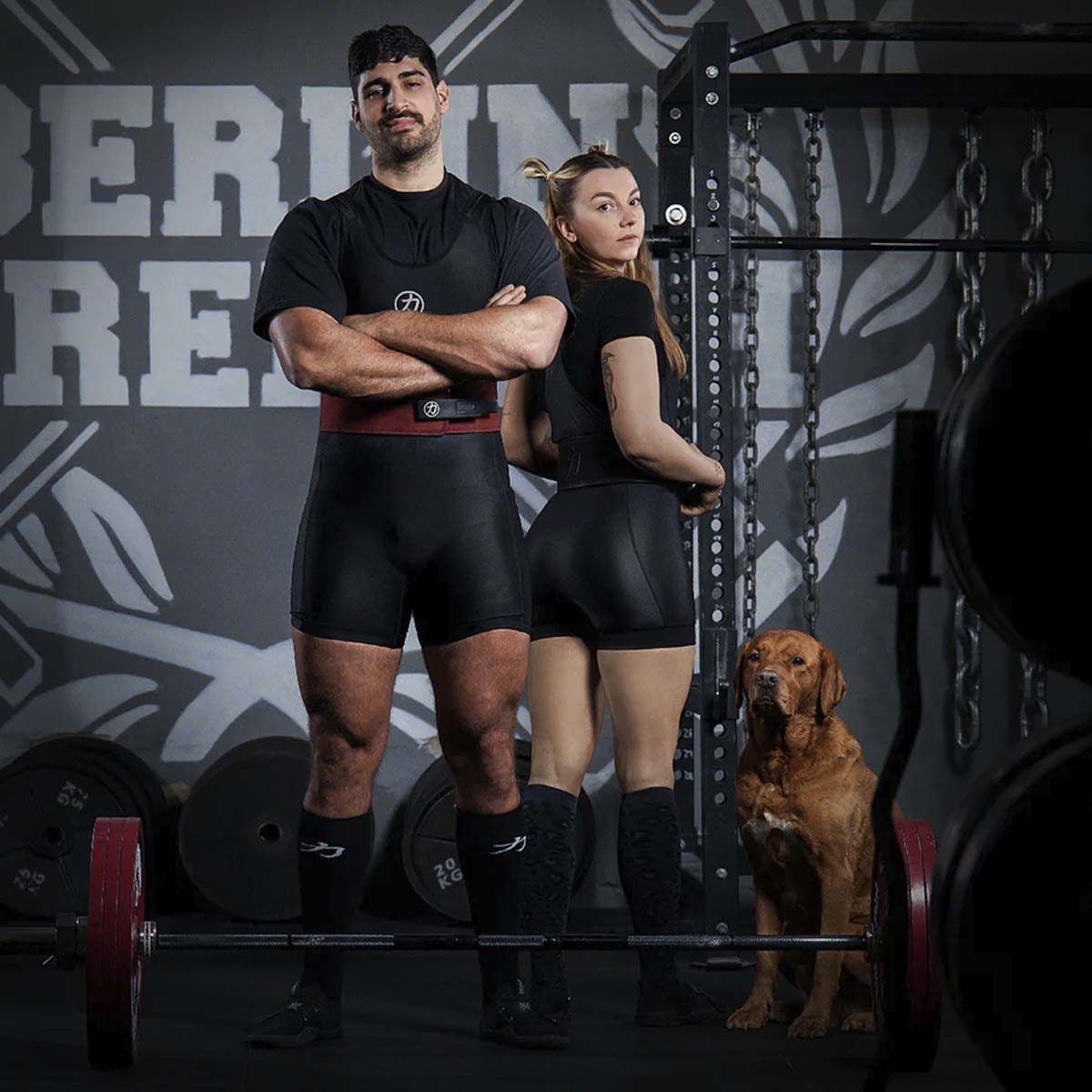 Black Singlet with Grey Logo, Unisex – IPF Approved - Strength Shop