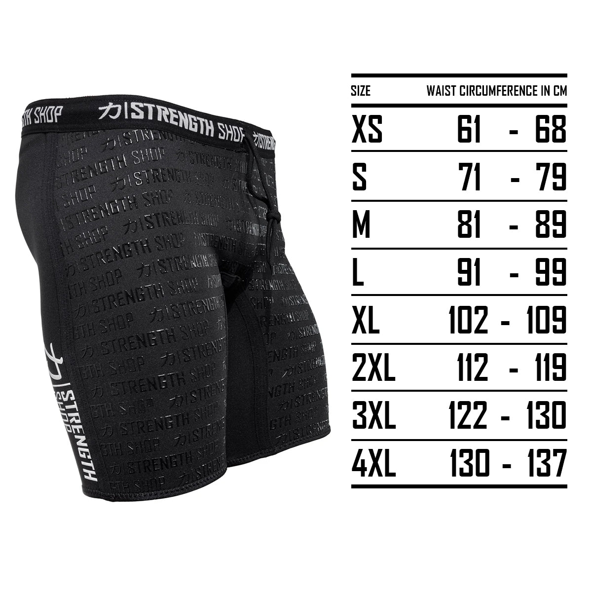 Strongman Grip Shorts – 2.5mm Neoprene - Strength Shop
