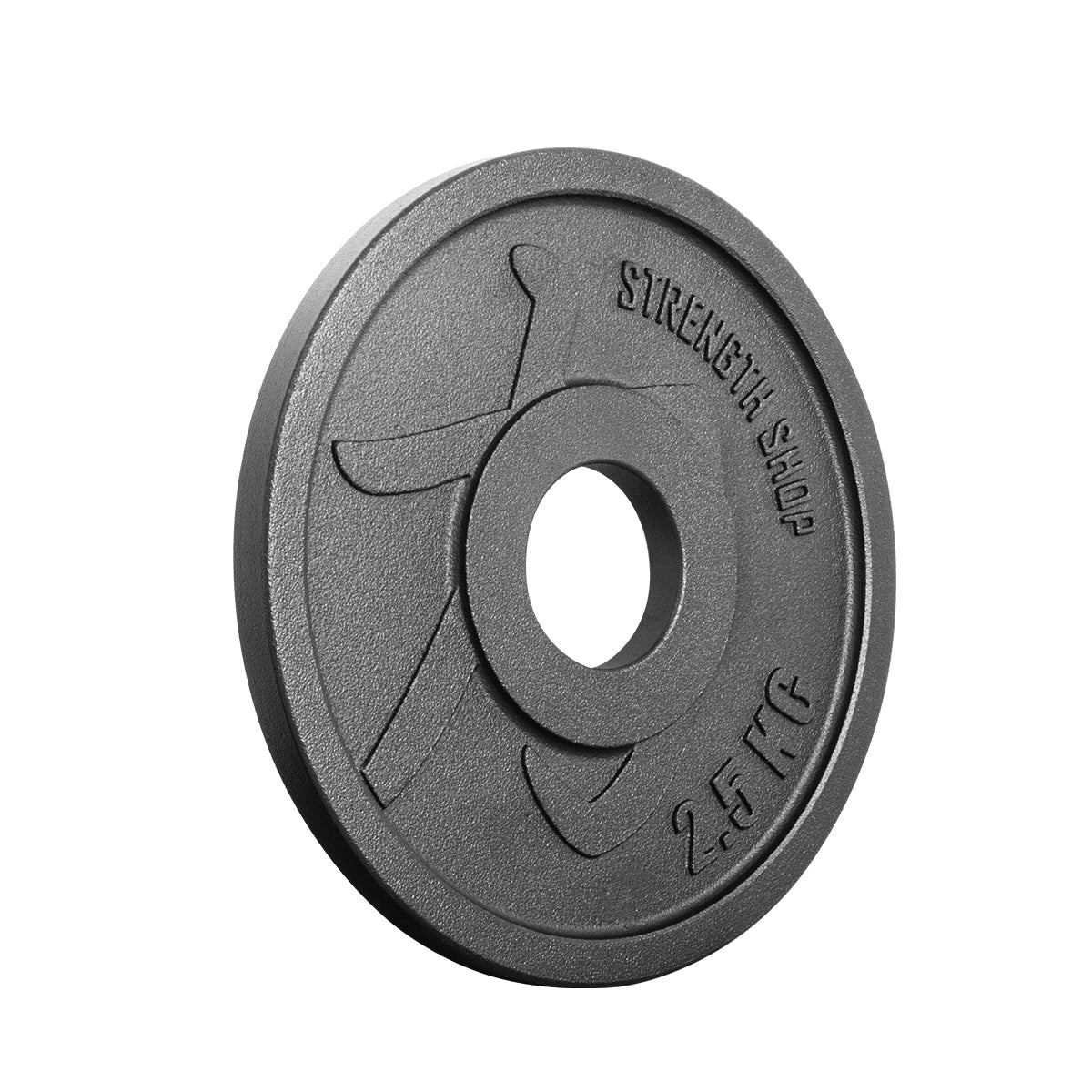 B-WARE Deep Dish Cast Iron Plates, 1.25kg-20kg - Strength Shop