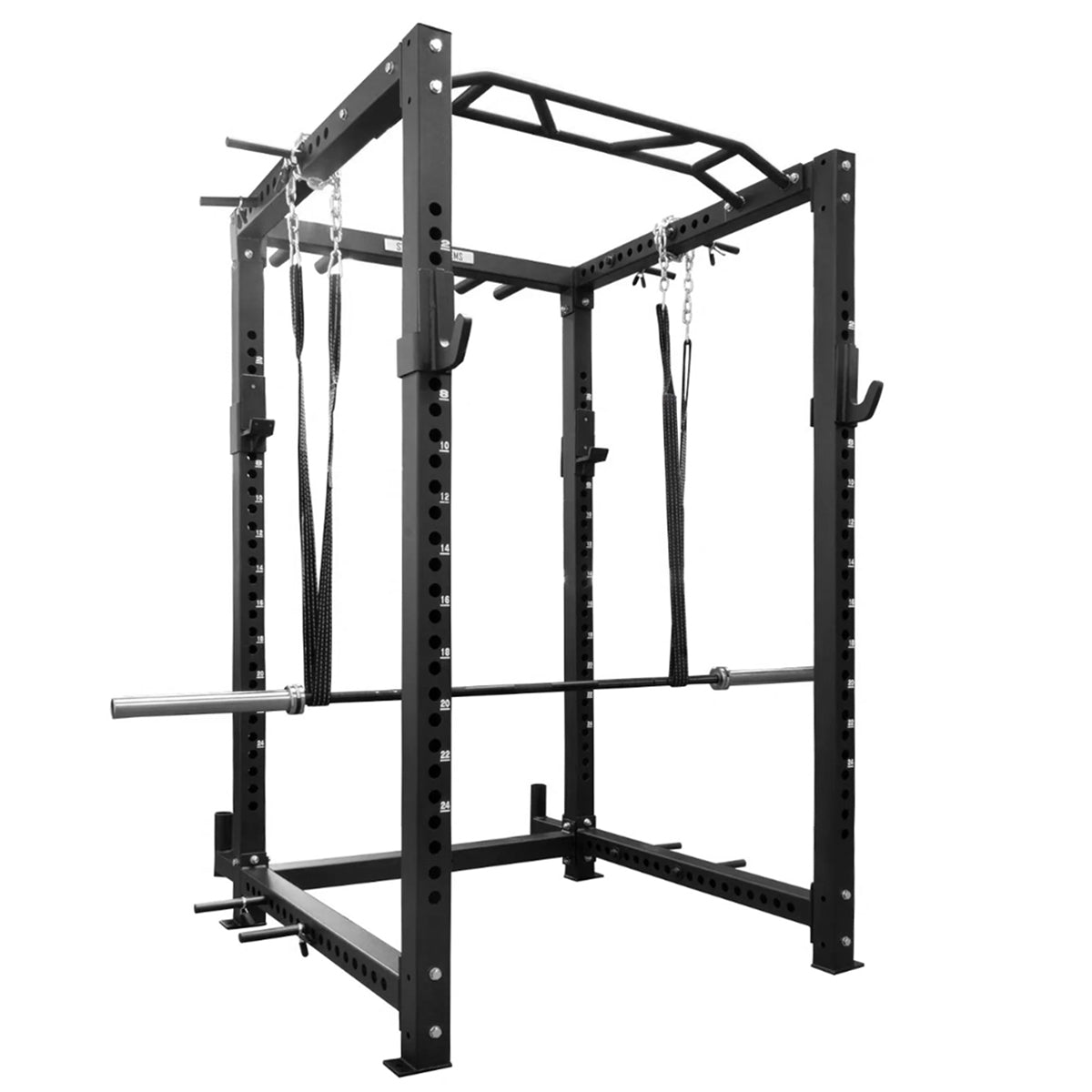 Suspension Safety Straps with Chains & Carabiners - Strength Shop