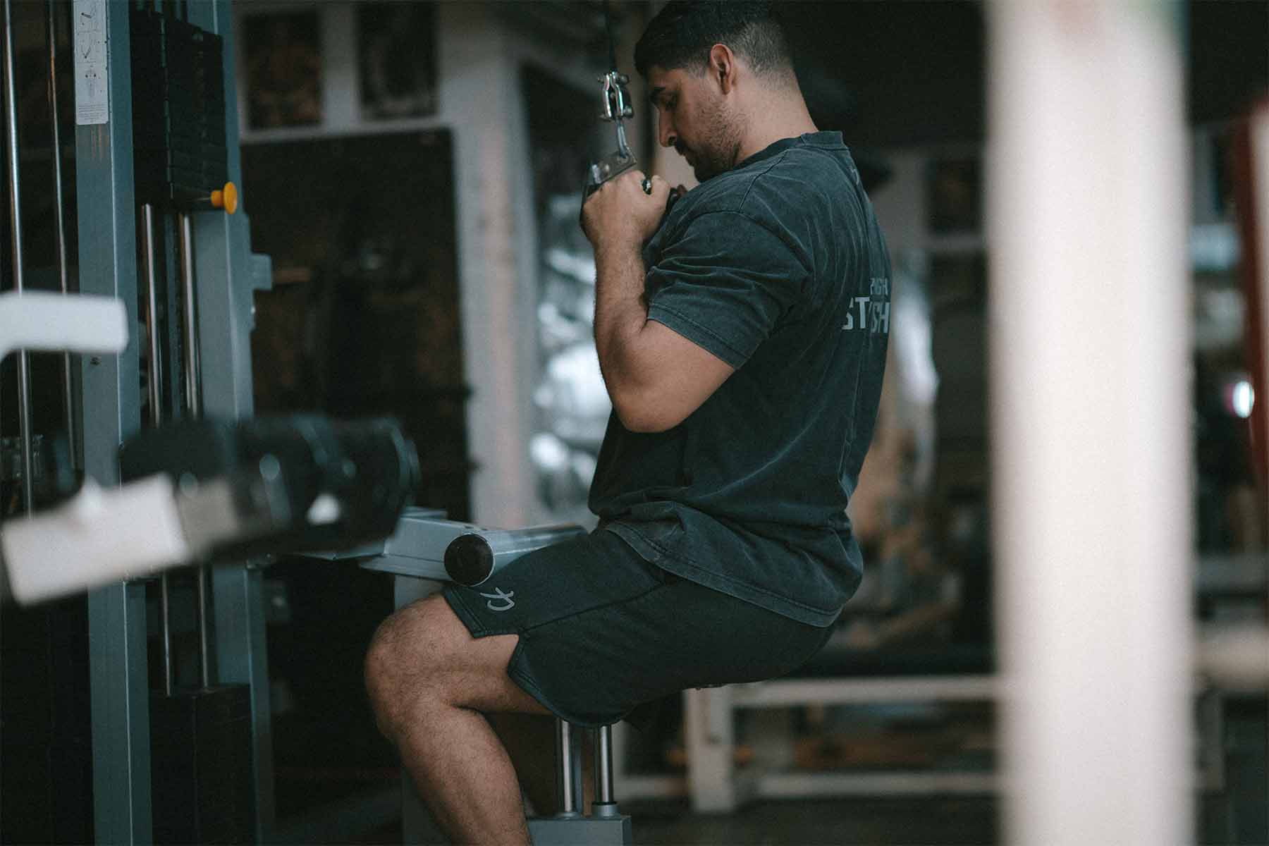 Home of Strength - T-Shirt, Stone-Washed Grey - Strength Shop