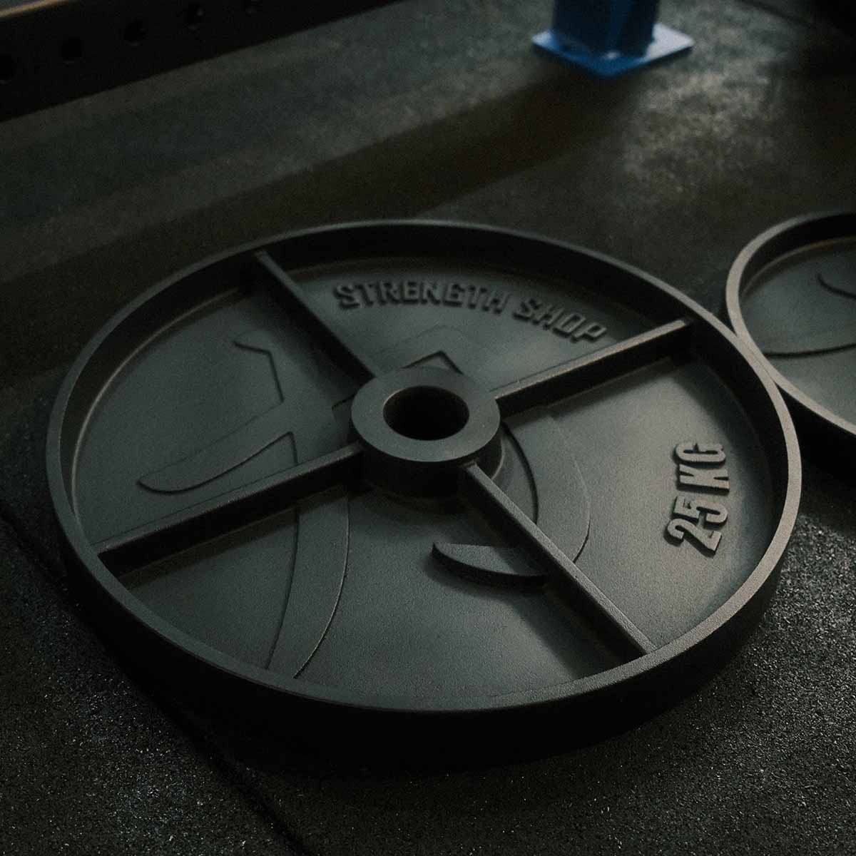 Deep Dish Cast Iron Plates, 1.25kg-25kg & Sets