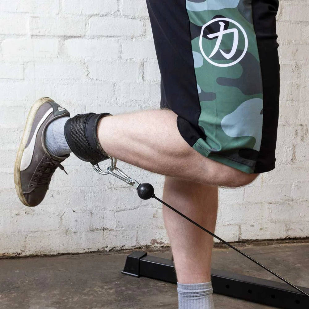 Padded Ankle Strap, Neoprene - Strength Shop