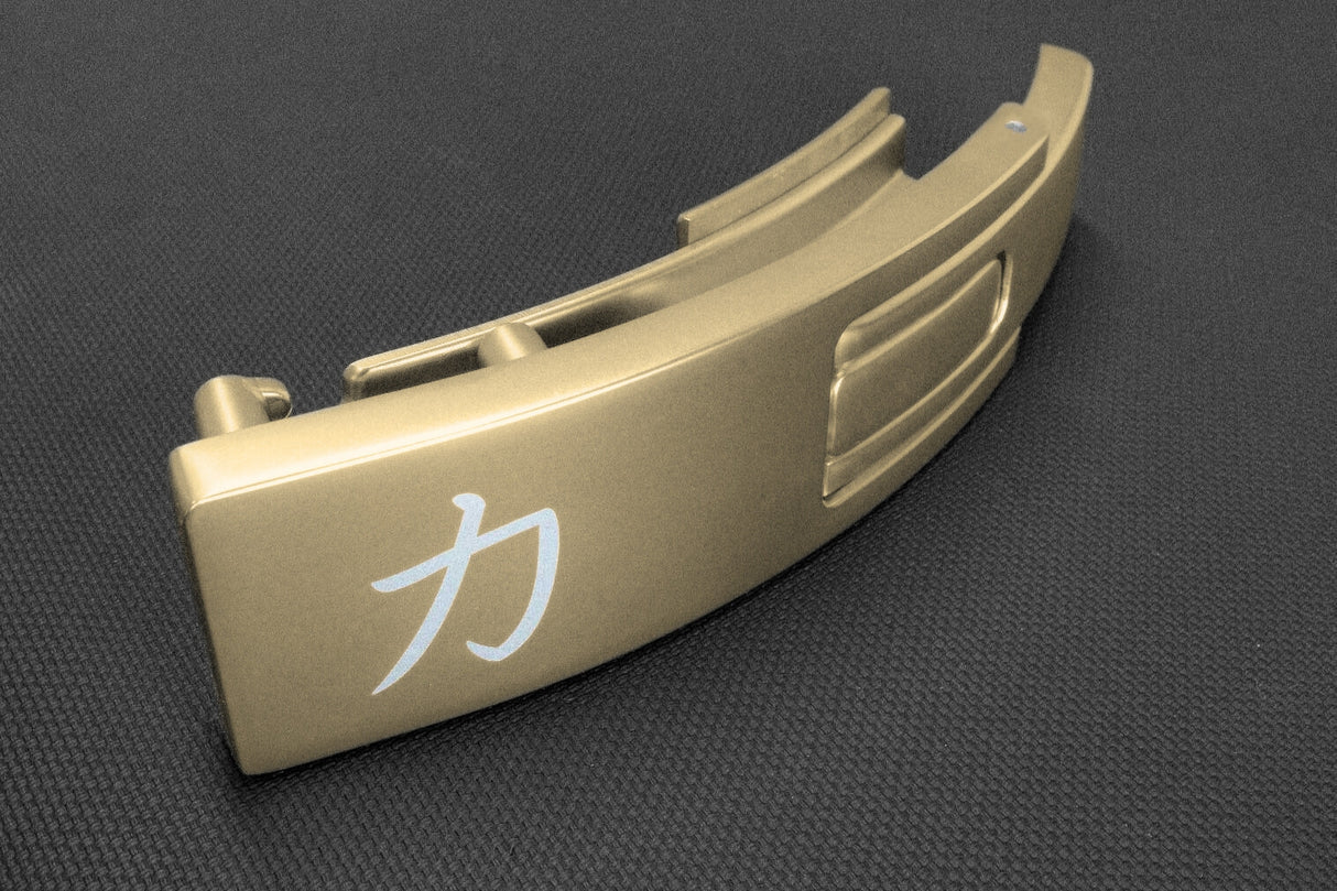 Golden Steel Lever Buckle - Lifetime Warranty - Strength Shop