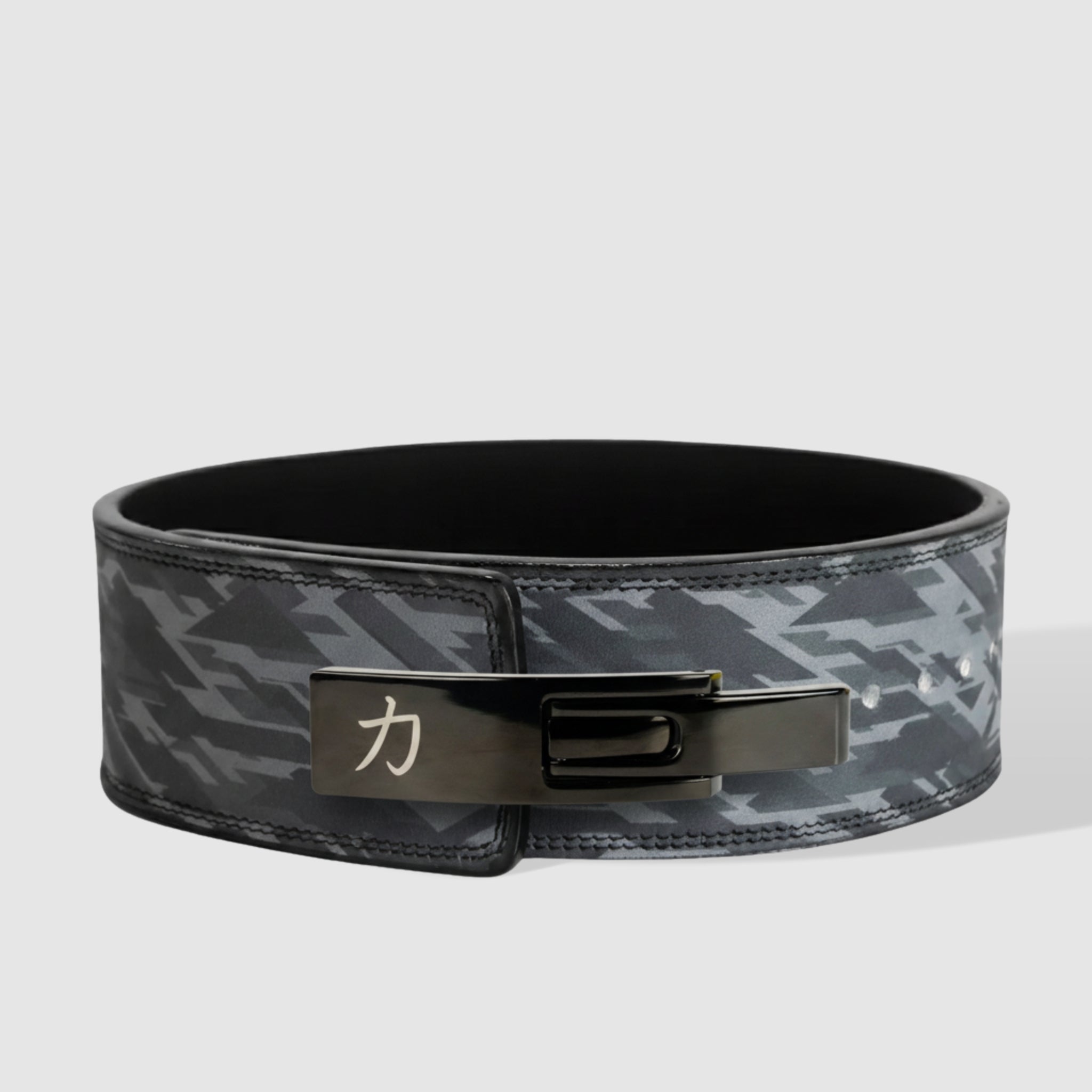 Dark Camo Lever Belt, 10mm - IPF Approved - Strength Shop