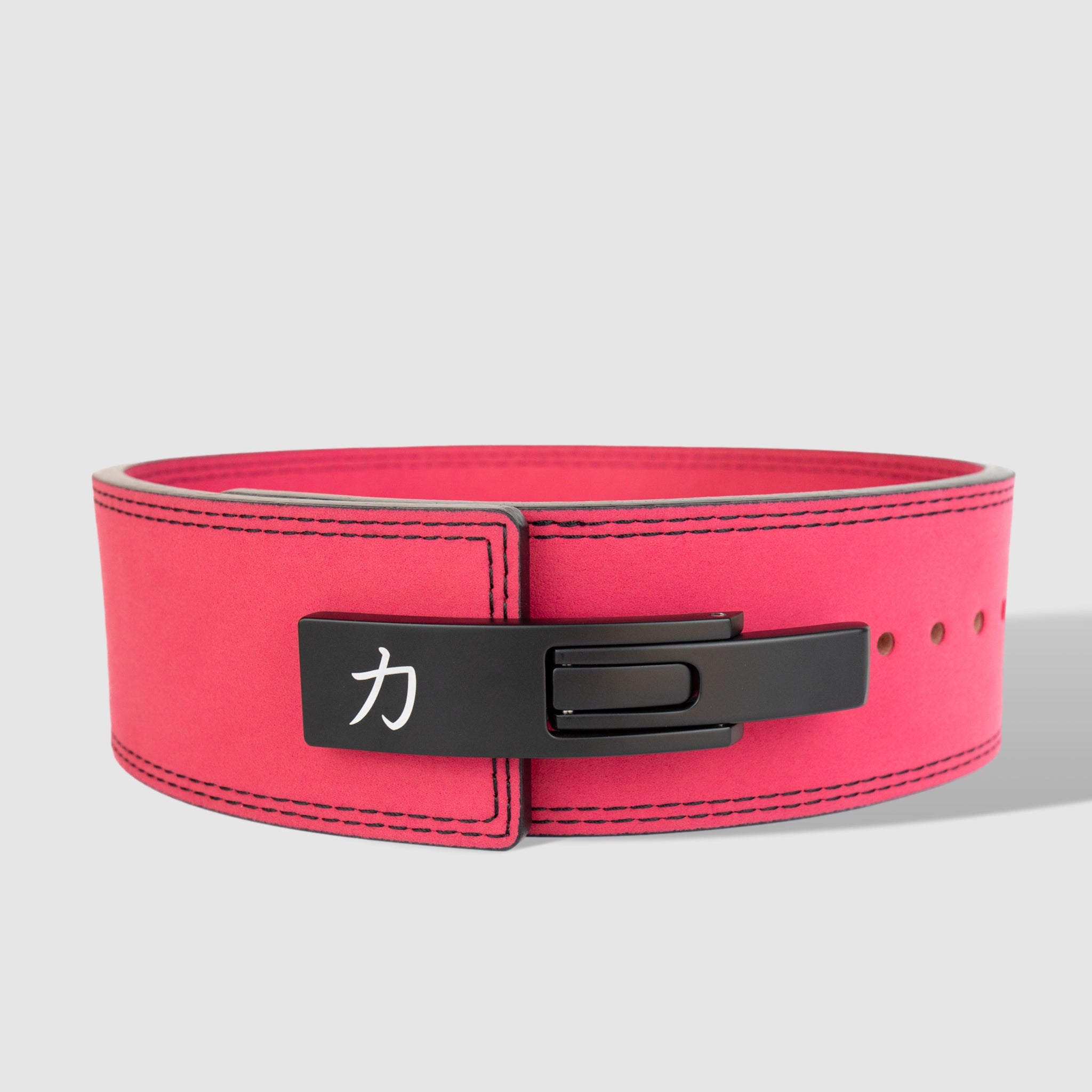 Pink Lever Belt, 10mm - IPF Approved - Strength Shop