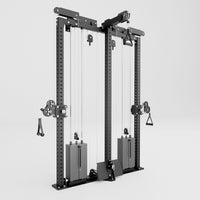 Low-profile functional trainer