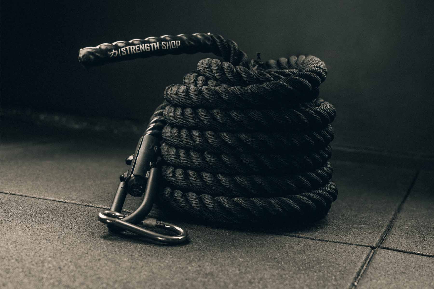 Power Rope 15m Heavy Duty Zugseil für Schlitten & Krafttraining
