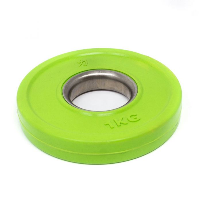 Rubber Coated Fractional Plate Set, Coloured - 15KG - Strength Shop