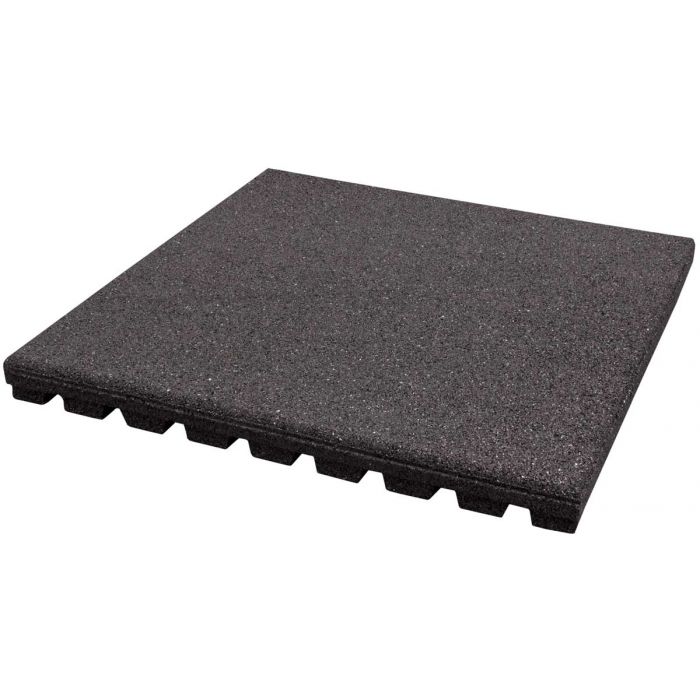 B-WARE Granuflex Rubber Flooring - Home Gym Tile 50cm X 50cm x 43mm - Strength Shop