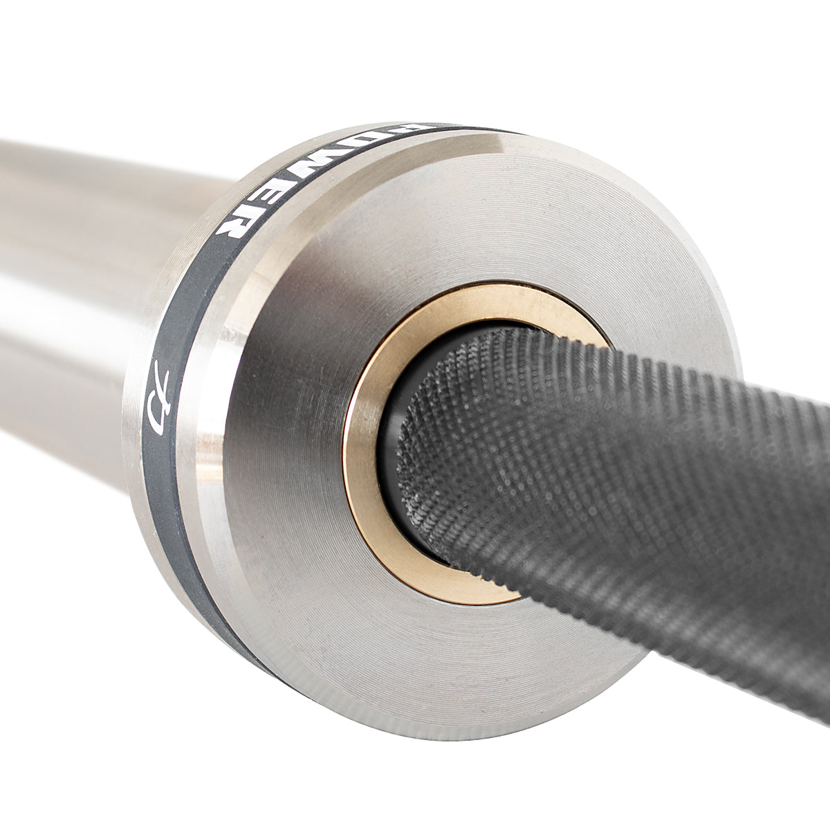 B-WARE Bastard Power Bar With Black Chrome Shaft & Bronze Bushings - Strength Shop