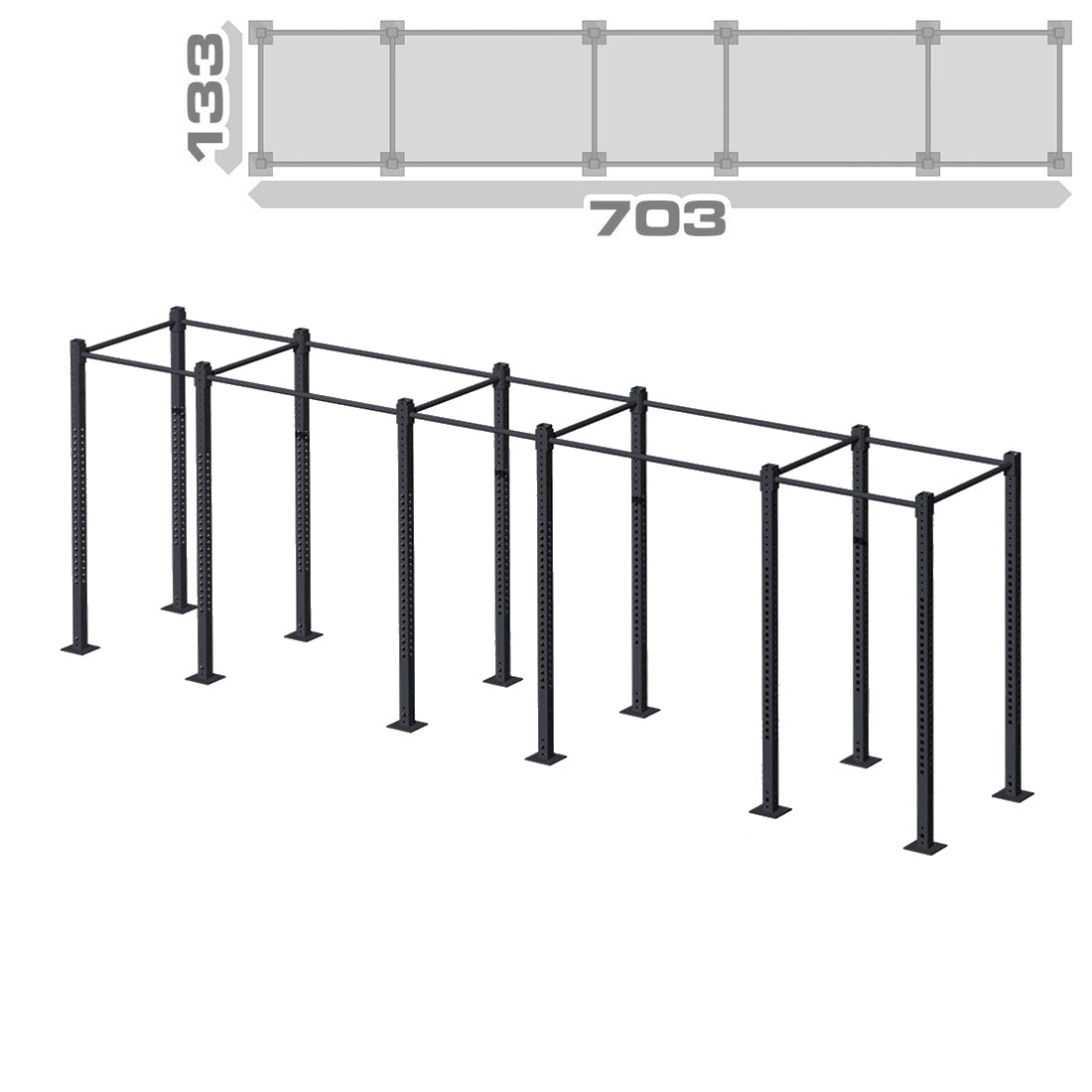 Riot FS-12 Triple Cube Rig - 2Metres - Strength Shop