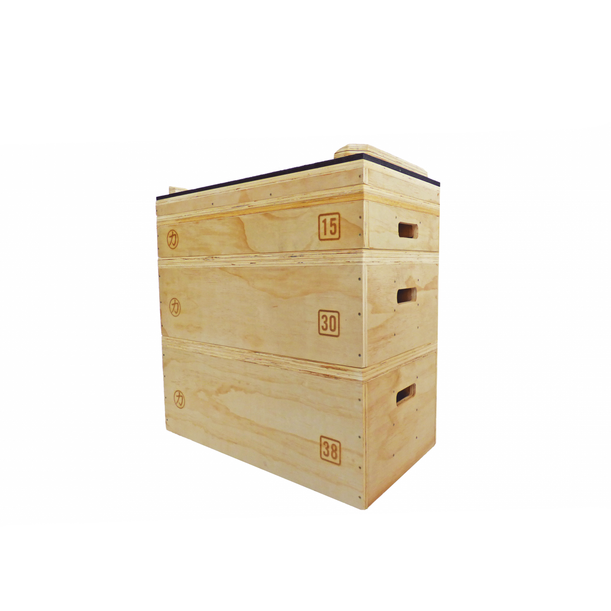 Wooden Jerk Blocks - 2 Blocks - Strength Shop