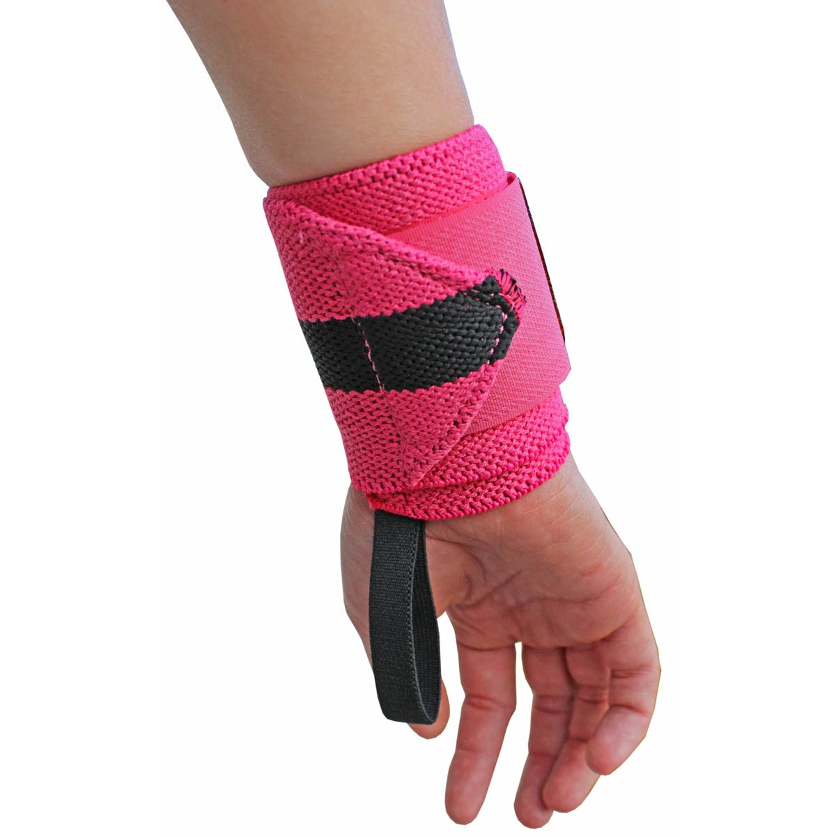 Pink Wrist Wraps, Light, 30cm/60cm - Strength Shop