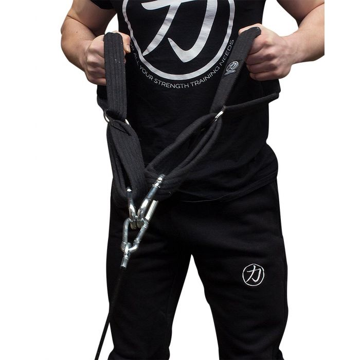 Cable Handles (Pair), Black, Multi-Purpose - Strength Shop