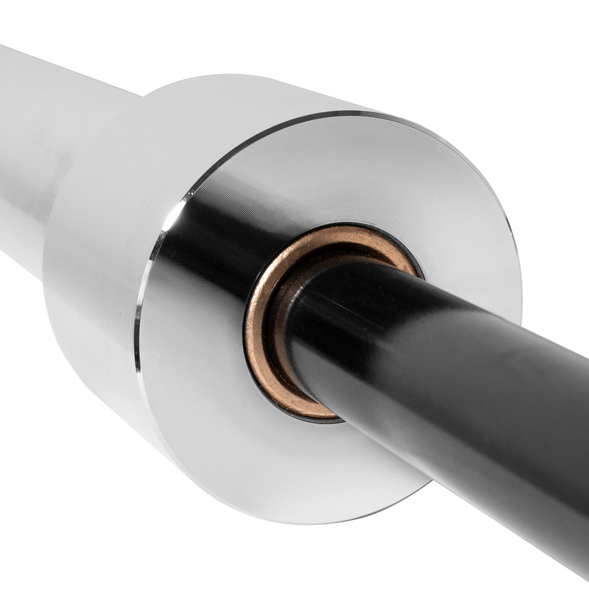 Original Texas Deadlift Bar - Black Zinc / Chrome Sleeves - Strength Shop