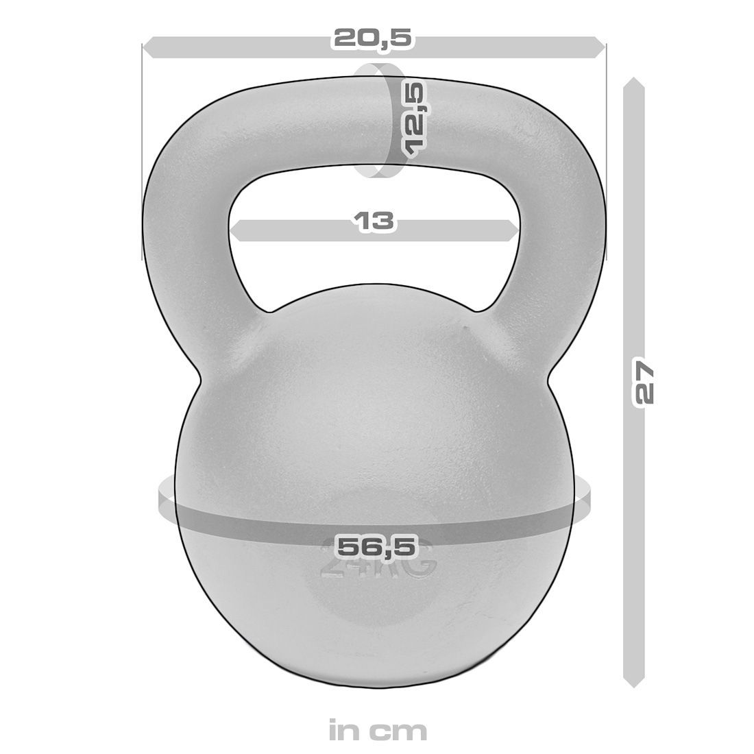 Strength Shop Cast Iron Kettlebells - Single Mould, Powder Coated, 4-64KG - Strength Shop