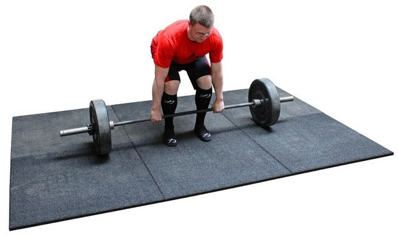 B-WARE Granuflex Rubber Flooring - Gym Tiles - 100cm x 100cm x 43mm - Strength Shop