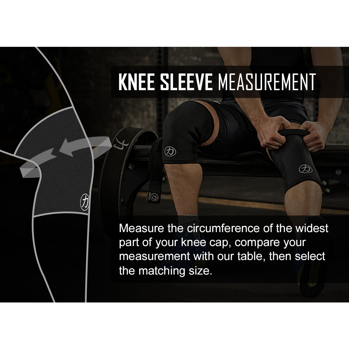 Double Ply Knee Sleeves, Black - Strength Shop