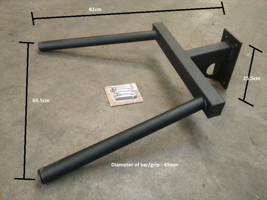 Wall Mounted Dip Horns - Strength Shop