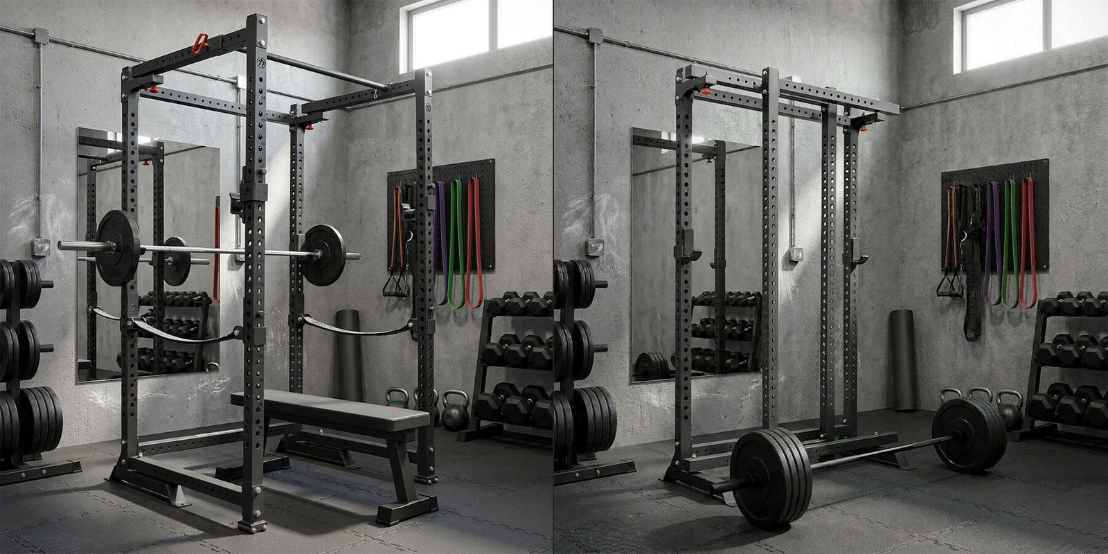 The Foldable Power Cage: How to Build a Home Gym in a Small Space