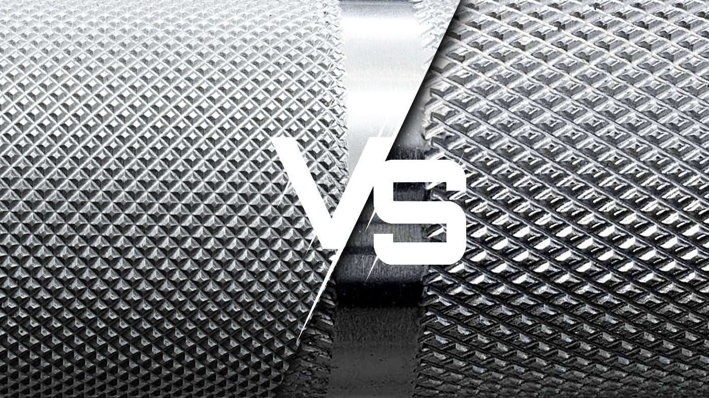 Diamond vs. Square Knurling: What the Difference Actually Means for Your Training