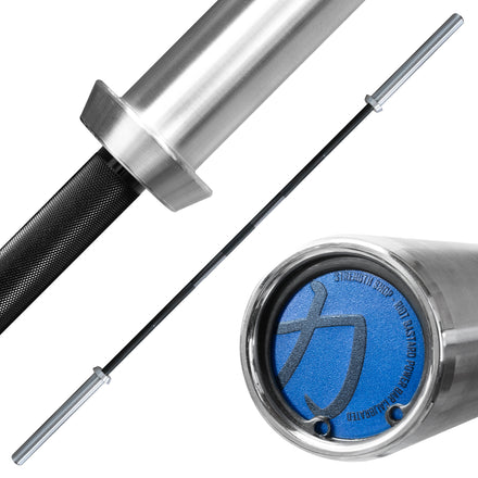 Riot Power Bar - Calibrated, 20 kg - Black Chrome