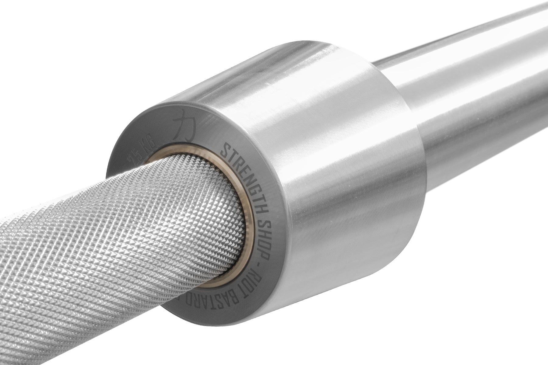 Riot Squat Bar - 35mm, 20 kg - Fully Knurled
