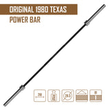 Original Texas Power Bar - Chrome Sleeves - Strength Shop