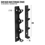 Gun Rack Storage| MRR Compatible, Pair - Strength Shop