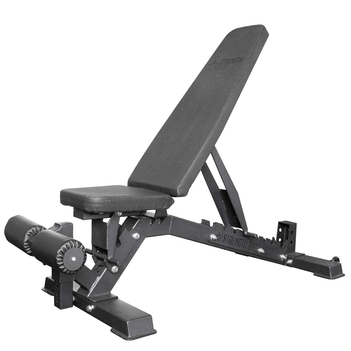 B-WARE Riot FID Utility Bench w/ Foot Roller – 75mm - Strength Shop