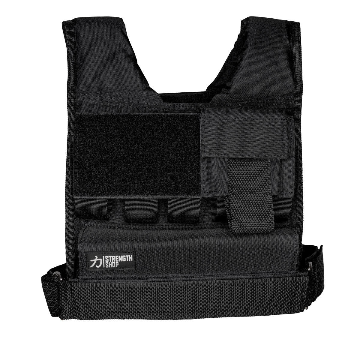 Weighted Vest Adjustable: 1KG-20KG (Black) – Strength Shop