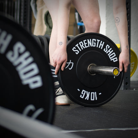 B-WARE Riot Bumper Plates 2.0 – Black, 25kg - Strength Shop
