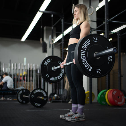 B-WARE Riot Bumper Plates 2.0 – Black, 25kg - Strength Shop