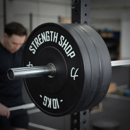 B-WARE Riot Bumper Plates 2.0 – Black, 25kg - Strength Shop